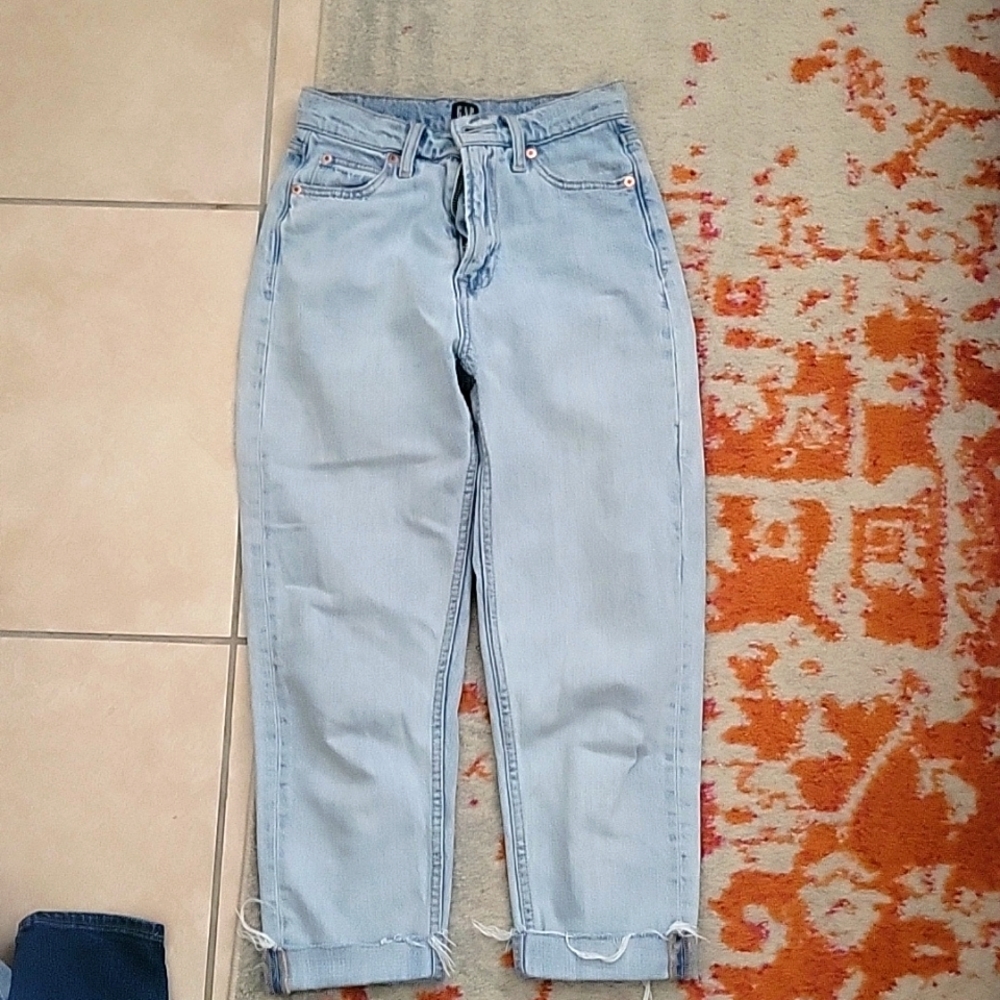 Gap mom jeans